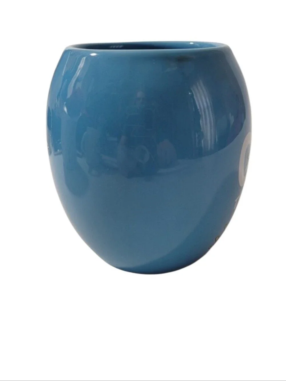 Vandor Dr. Seuss Oh The Places  Blue Oval Ceramic Mug